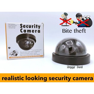 Realistic Looking Security Camera กล้องวงจรปิดปลอมรูปโดม กล้องหลอกโจร