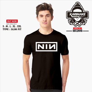 เสื้อยืดผ้าฝ้ายพิมพ์ลายแฟชั่น เสื้อยืด พิมพ์ลายโลโก้วง Nin Nine นิ้ว