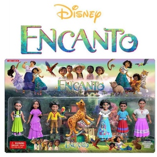 New Disney Series Encanto Mirabel Figures Action Madrigal Family 7Pcs Set With Box Great Kids Toys Gifts