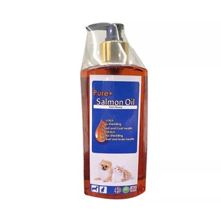 Pure+ Salmon oil 500มล.น้ำมันปลาบริสุทธิ์จากธรรมชาติ100%