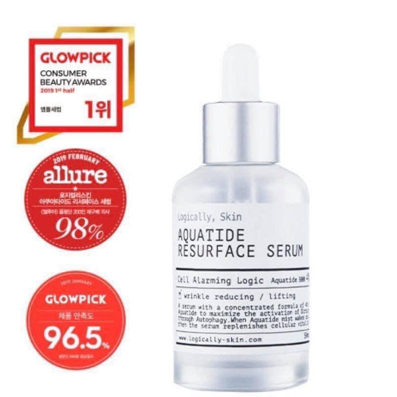 ⛱ พร้อมส่ง Logically skin Aquatide Resurface Serum 50ml