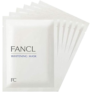 FANCL New Whitening Mask, 0.7 fl oz (21 ml) x 6 Pieces, Quasi-Drug【Dairect from Japan】
