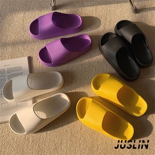 JUSLIN  รองเท้าแตะผู้หญิง รองเท้าแตะ พื้นนุ่ม กันลื่น นุ่ม ใส่สบาย สไตล์เกาหลี Chic ทันสมัย fashion พิเศษ JU220137 37Z230910