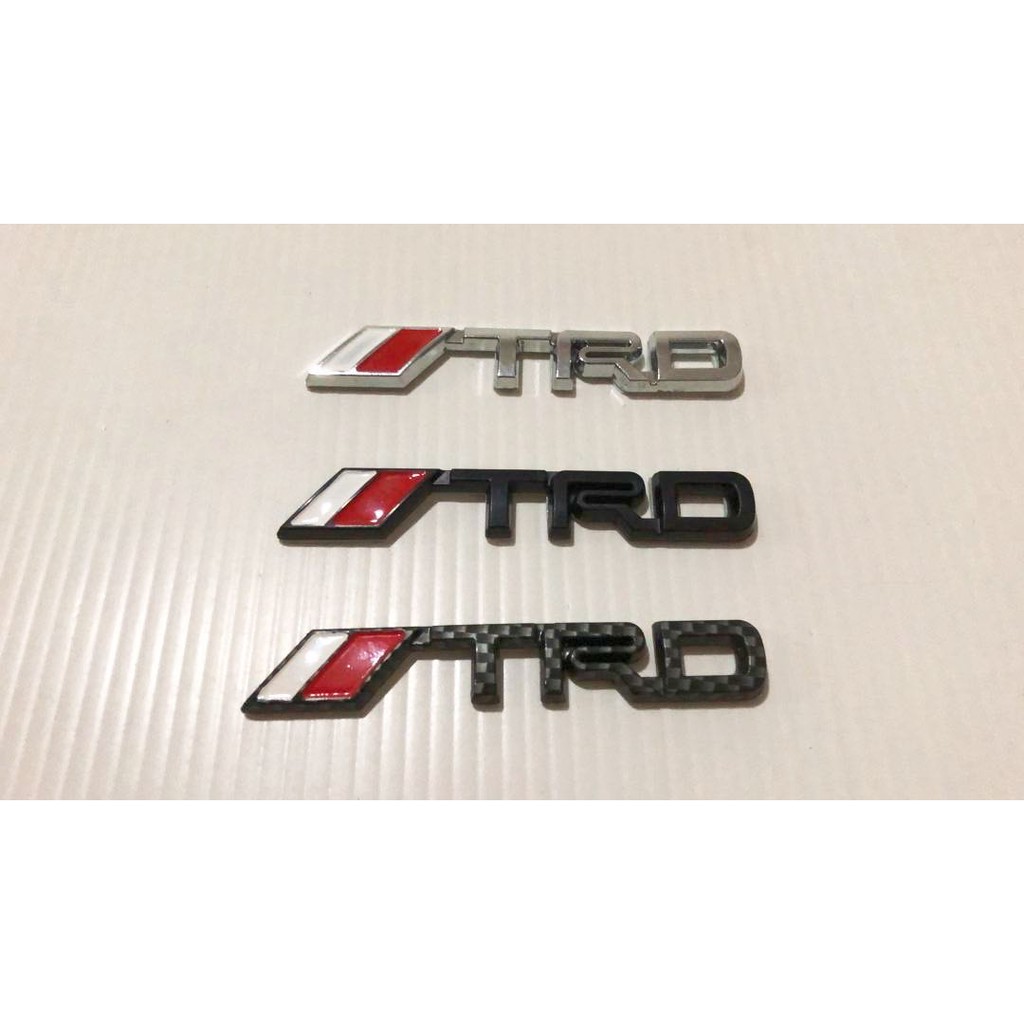 Emblem โลโก้ TOYOTA TRD สําหรับ TOYOTA VIOS HILUX WISH