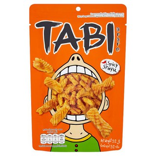 แพ็ค 2 ชิ้น Tabi Japanese Rice Cracker Spicy Shoyu 52g. ทาบิ ข้าวเกรียบญี่ปุ่น โชยุรสเผ็ด 52 กรัม