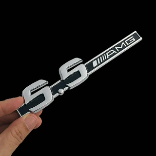 Car Stickers Chrome Badge Emblem For 5.5 AMG Logo AMG Stickers For Mercedes Benz CL550 S500 CLS550 GL550 E550