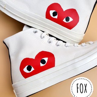 CONVERSE ALL STAR 1970’ X CDG PLAY HI WHITE