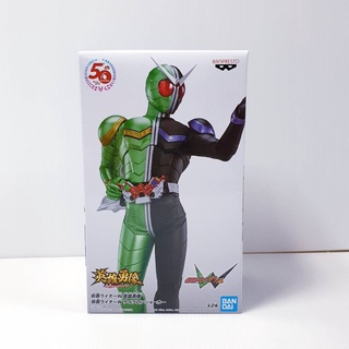 4983164188752 brave statue kamen rider w cyclone joker(ver.a