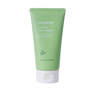 Innisfree Green Tea Facial Cleanser for Men and Women Special Moisturizing Oil Control Deep Cleaning 150mlคลีนเซอร์ชาเขียว ทําความสะอาดผิวหน้า ให้ความชุ่มชื้น ควบคุมความมัน 150 มล. สําหรับผู้ชาย และผู้หญิง