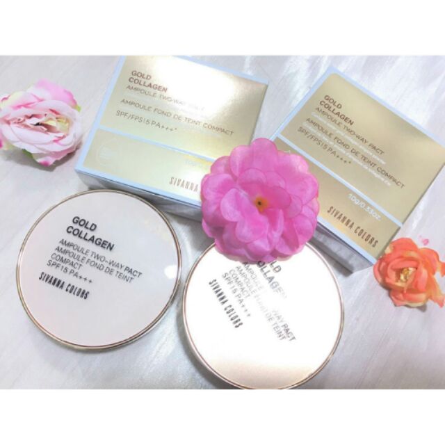 แป้งผสมรองพื้น Savanna colors gold