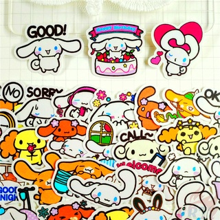 ★★★ Cinnamoroll Q-1 สติกเกอร์ไดอารี่ ขนาดเล็ก ★★★ สติกเกอร์ DIY สําหรับตกแต่งสมุดภาพ อัลบั้ม 50 ชิ้น/ชุด