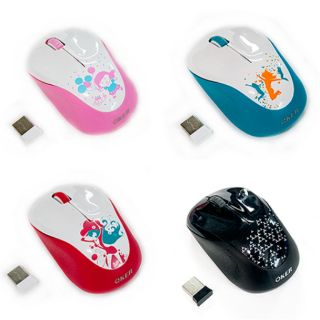 Mouse Wireless เมาส์ไร้สาย Oker รุ่น V10