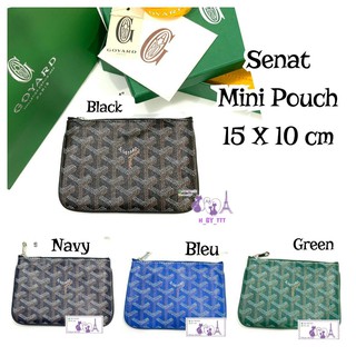 G oyaed Senat Mini Pouch 15x10 cm ใส่ การ์ด ใส่เงิน ใส่ของ จุ๊กจิ๊ก full set ของแท้