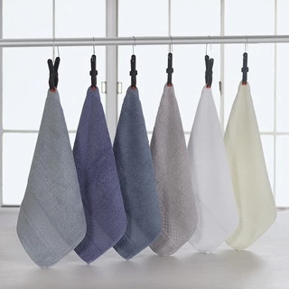 FabricFactory ผ้าเช็ดหน้า ผ้าเช็ดหน้าขนหนู ผ้าขนหนูญี่ปุ่น มี 12 สี คอตตอน 100% เกรดpremium 33x33ซม เนื้อนุ่ม
