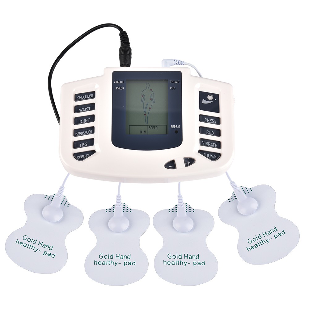 นวดขาElectric Tens Muscle Stimulator Digital Muscle Theray Full Body ...
