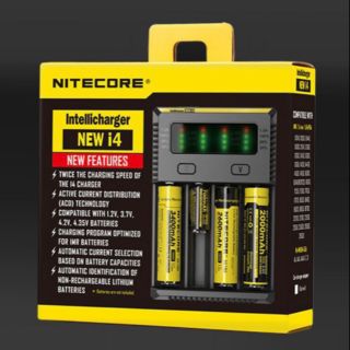 เครื่องชาร์จNitecore NEW i4 ของแท้เช็คโค๊ตได้