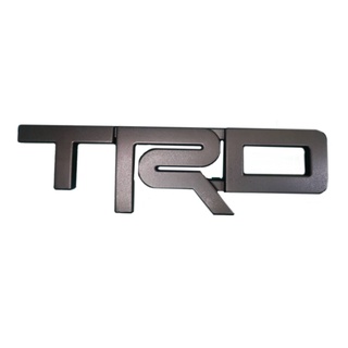 โลโก้ TRD ดำด้าน matte black LOGO TRD Size: สูง 7 CM (วัดจากตัว R) ดำด้าน 1ชิ้น มีบริการเก็บเงินปลายทาง