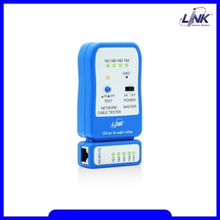 Linkแท้ TX-1302 : UTP CABLE TESTER (สีฟ้า)ออกใบกำกับภาษีได้ค่ะ