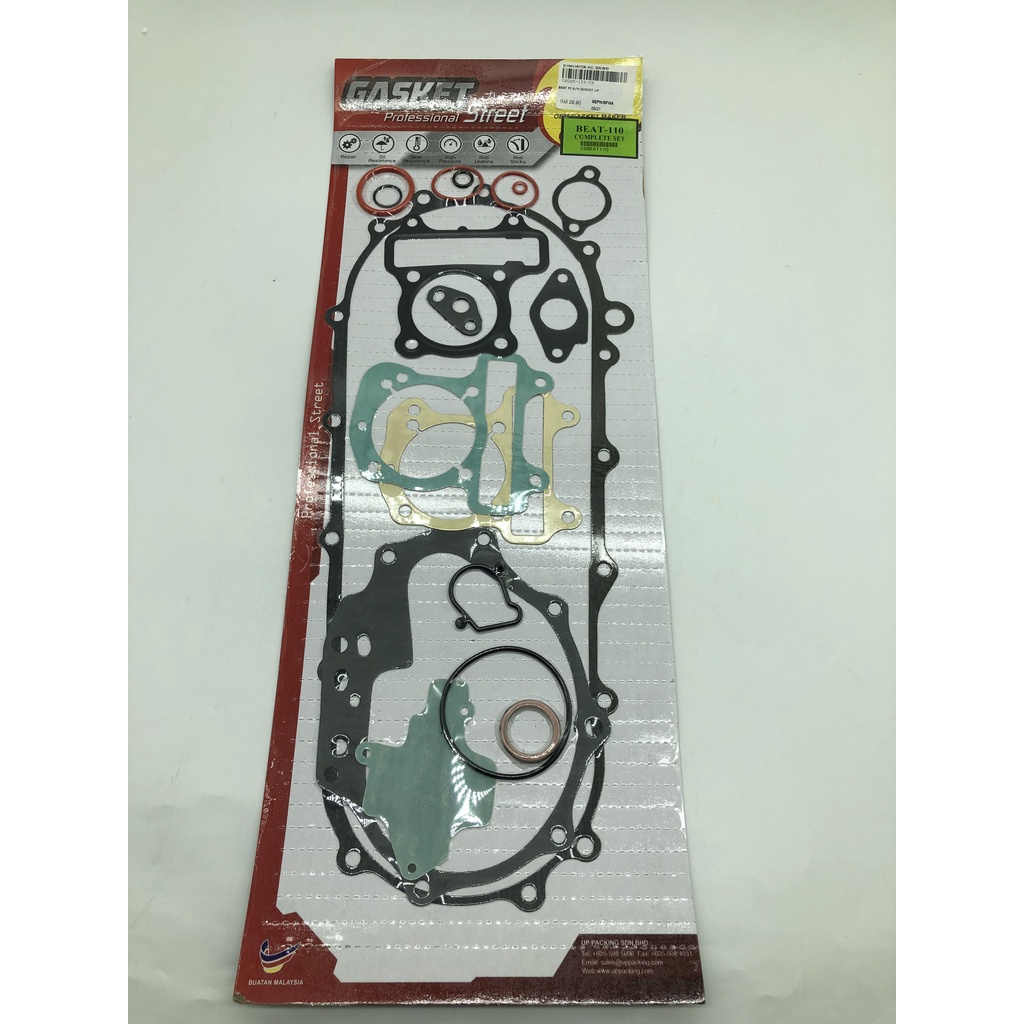 HONDA BEAT110 BEAT 110 BEAT OVERHAUL GASKET SET GASKET OVERHAUL ENGINE GASKET COMPLETE SET
