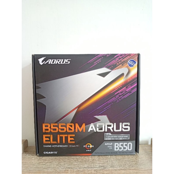 มือหนึ่ง Mainboard b550m aorus elite (am4)