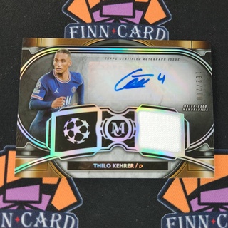 2021 Topps Museum UCL Thilo Kehrer 162/200 Patch Autograph Relic