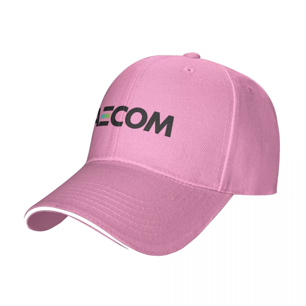 ใหม่ที่มีอยู่ AECOM โลโก้เบสบอลหมวกผู้ชายผู้หญิงแฟชั่นหมวกโพลีเอสเตอร์ Unisex Golf Running Sun หมวก 