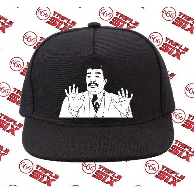 หมวก Snapback Neil Degrasse tyson Cotton Meme