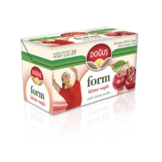 Cherry tea DOĞUŞ FORM / ชาเชอรี่น้ำเข้าจากตุรกี ควบคุมน้ำหนัก