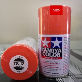 สีสเปรย์ทามิย่าTamiya TS-12 orange 100ml