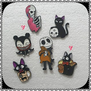 พร้อมส่งร้านไทย เข็มกลัดแบบหมุดน่ารักน่ารัก ฮาโลวีน ผีน้อย