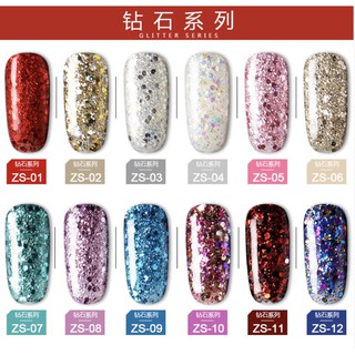 สีเจล AS รหัส ZS ขวดใหญ่ 15ml ส่งเร็ว แท้ 100% สีสวย เนื้อสีแน่น พร้อมส่ง สีทาเล็บ nail gel polish ใช้ดี 💕