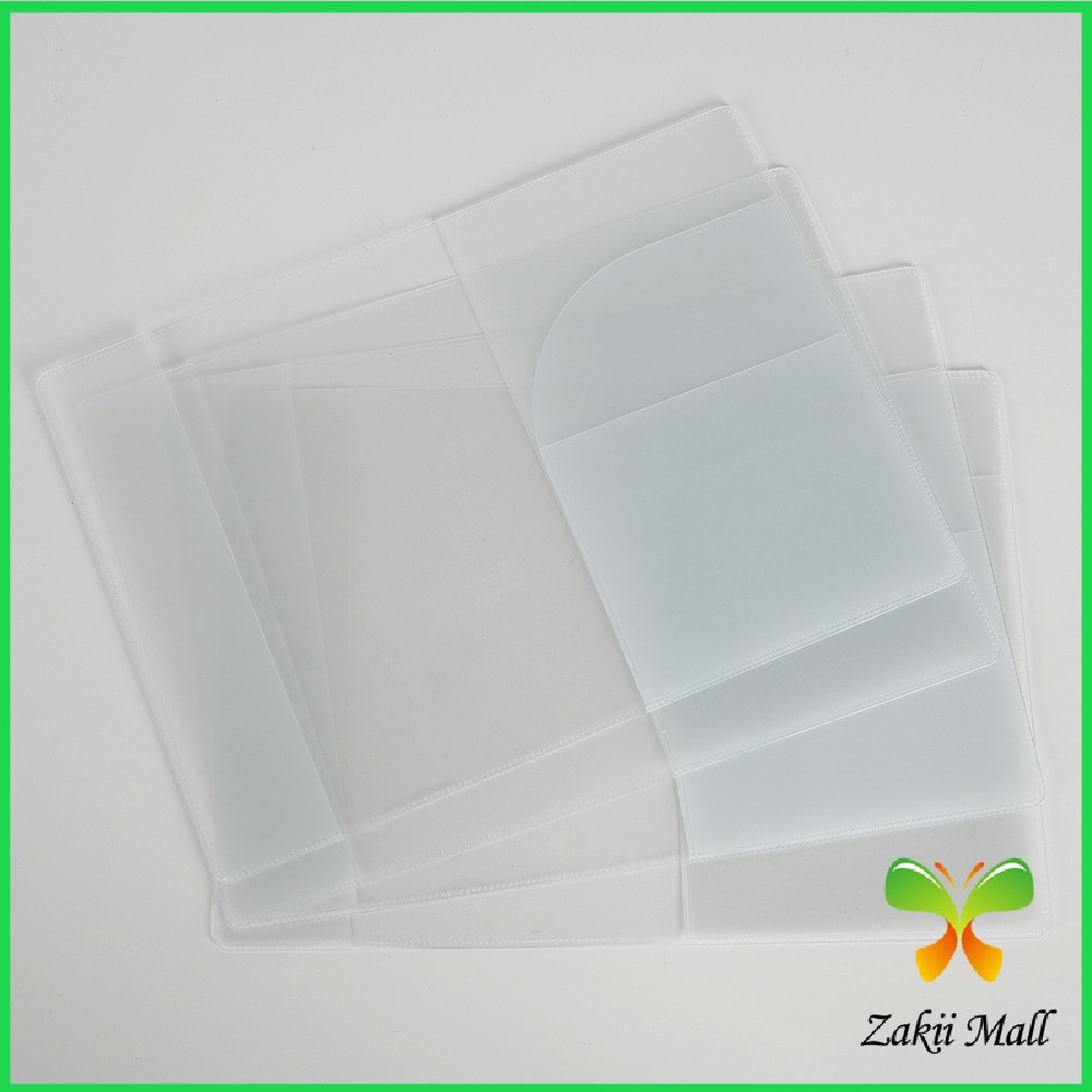 Zakii Mall แผ่น PVC ปกหนังสือเดินทาง ปกพาสสปอร์ต ซองใส่พาสสปอร์ต card cover