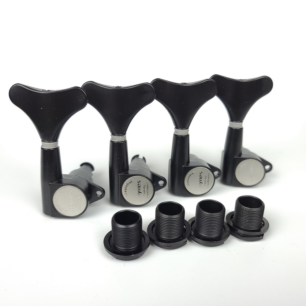 Kaynes หัวจูนเนอร์ปรับแต่งสายกีตาร์ไฟฟ้า เบส 1:18 DJ242 สีดํา - รูปที่ 3