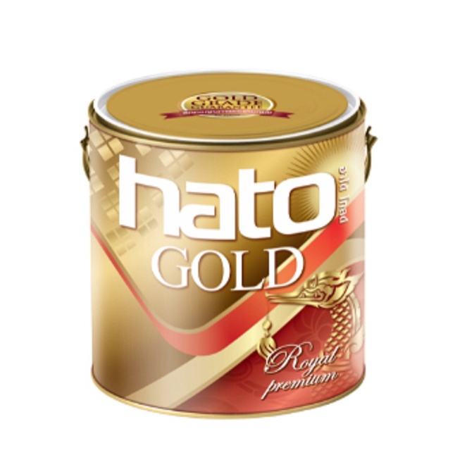 HATO GOLD SG-999 ทองสวิส สีทองอะครีลิค สีน้ำมันอะครีลิค สีน้ำมัน สีทอง ทาเหล็ก ทาไม้ ทาปูน ทาพระ ทาก