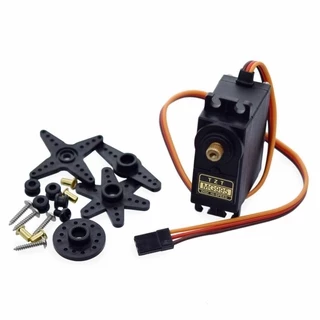 MG995 MG996 Servo เกียร์โลหะ แบบดิจิทัล สําหรับรถยนต์ Futaba JR 13 กก. 15 กก.