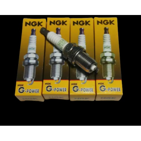 NGK หัวเทียน BKR5EGP 7090 รุ่น G-POWER PLATINUM หัวเทียนเข็ม จำนวน 4 ตัว (แพ็คละ 4 หัว) รหัสอะไหล่ B