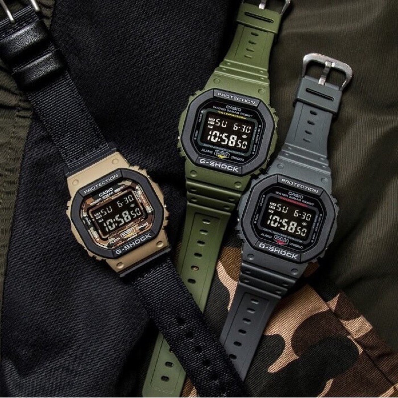 นาฬิกาแท้100% G-Shock:DW-5610, DW-5610SU-3, DW-5610SU-8, DW-5610SUS-5 รับประกัน 1ปี