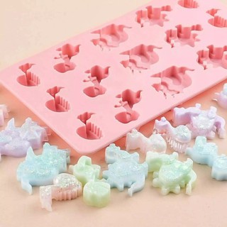 Dinosaur Silicone Mold พิมพ์ซิลิโคน ทำขนม โมล์สบู่ ลายไดโนซอ