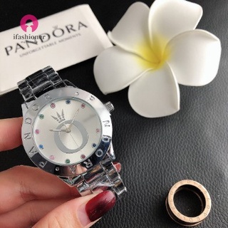 Pelogios Pandora นาฬิกาข้อมือ สายสแตนเลส หรูหรา