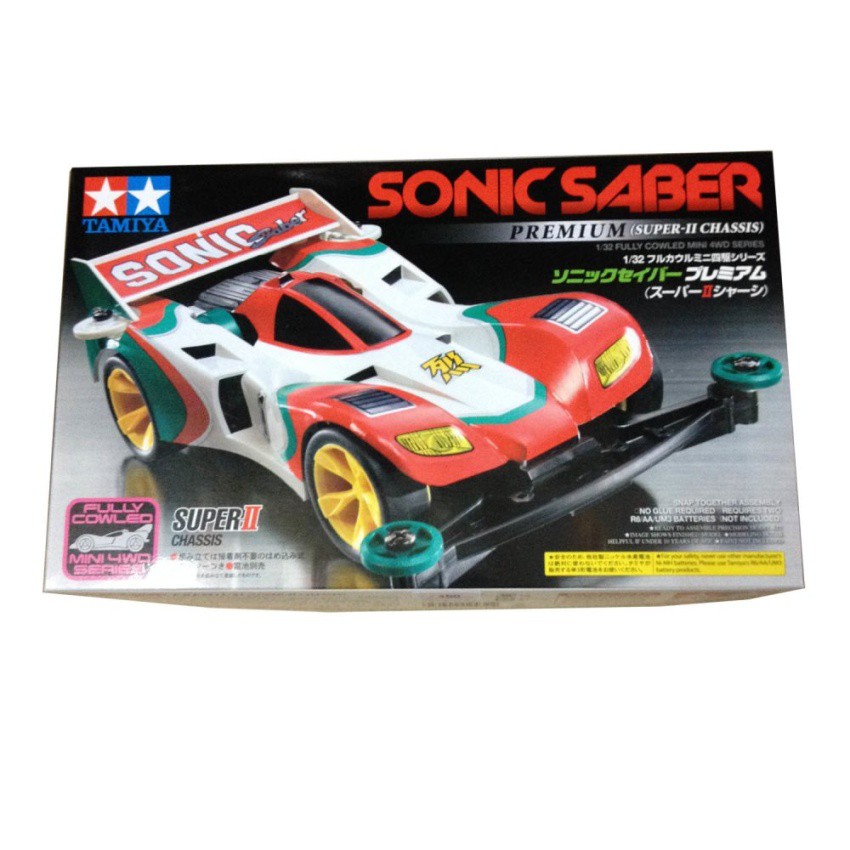 รีวิว 19432 TAMIYA Mini 4WD SONIC SABER PREMIUM - รีวิวสินค้า