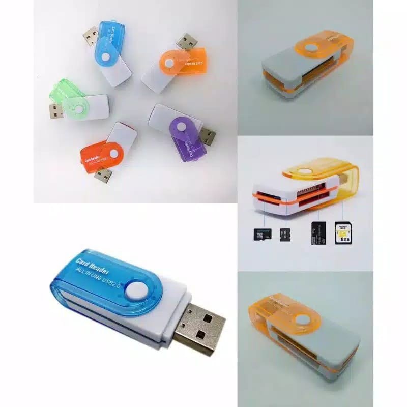 (Takin) เครื่องอ่านการ์ด 4 ช่อง All In One Usb E nov