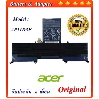 Battery  Notebook Acer AP11D3F แบตเตอรี่ ของแท้ ACER Aspire S3-391 S3-951 Original