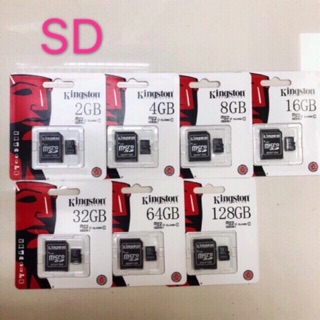 SD Card Micro SDHC 2/4/8/16/32/64/128/256 GB Class 10 Kingston