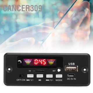 Cancer309 Bluetooth 5.0 Audio MP3 Decoder Board Module with Remote Controller Speaker Accessory