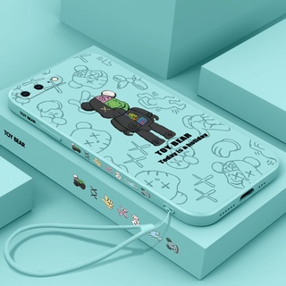 เคส เคสโทรศัพท์ เคสซิลิโคน เคสโทรศัพท์มือถือ Apple 7plus iPhone8plus ซิลิโคนนิ่ม 78 รวมทุกอย่าง se2 ป้องกันการตก 6splus หมีรุนแรง