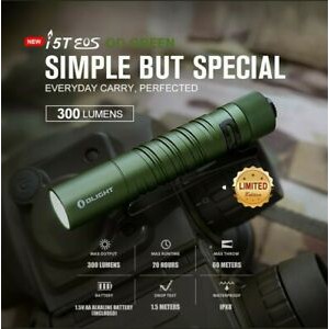 ไฟฉายOlight i5T EOS OD GREEN สีพิเศษ สินค้าประกันซ่อมสามปี