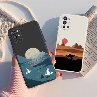 เคสโทรศัพท์มือถือ ลายภาพวาดสีน้ํามัน รูปภูเขาไฟ เซเลอร์มูน สําหรับ Infinix HOT 10S 10 11s PLAY Tecno SPARK 7 6 Go Pro 9 PLAY SMART 4 5 NOTE 10 11 Pro Tecno Camon 17P 17 Pro