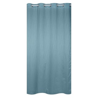 Door curtain CURTAIN MINK 140X220 CYAN HLS Curtains, blinds Home &amp; Furniture ผ้าม่านประตู ผ้าม่าน EYELET HOME LIVING STY