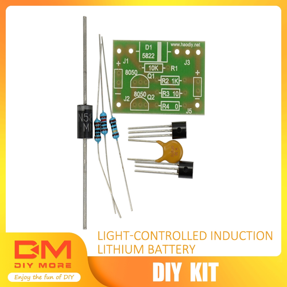 Light Sensor Lithium Battery Charging Board Charge DIY Kits For Solar Charging Light Sensor Lithium Battery Charging Board Charge DIY Kits For Solar Charging