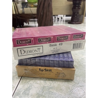 พร้อมส่ง : ถุงยางอนามัยดูมองต์ : Dumont ขนาด 49mm และ 52mm